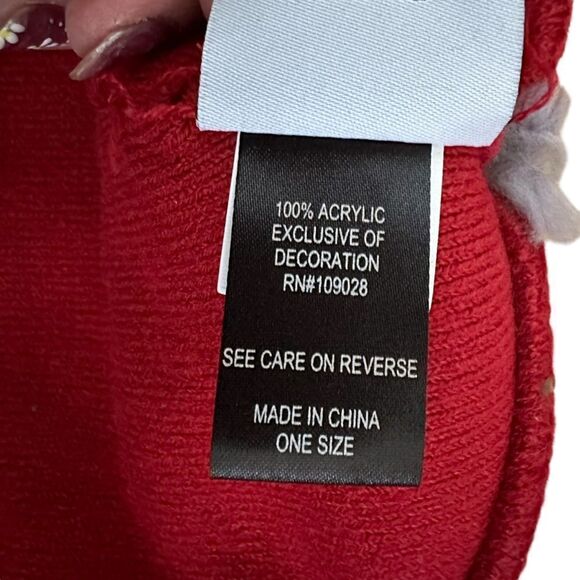 Budweiser ~ Red and Grey beanie ~ One size - Picture 8 of 8